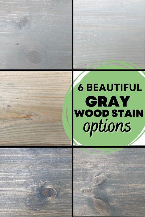 Gray wood stain colors to use on your next DIY project! Grey Deck Stain, Gray Wood Stain, Gray Stained Wood, Grey Fences, Grey Deck, Deck Stain Colors, Weathered Grey Stain, Stained Trim, Grey Stained Wood