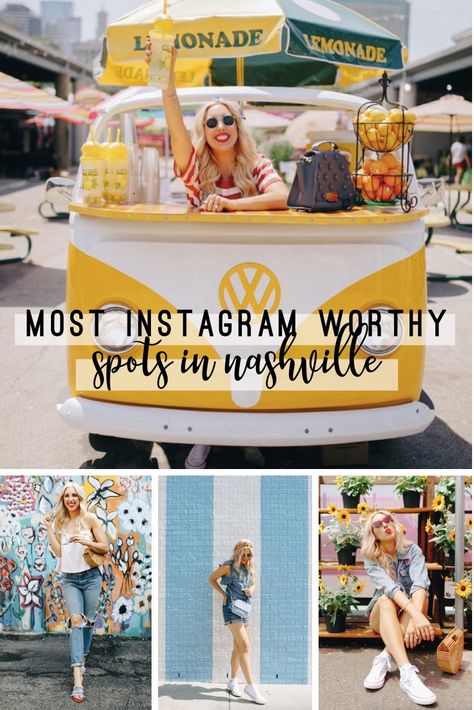 The Most Instagram Worthy Spots in Nashville Nashville Instagram Spots, Nashville Photo Spots, Nashville Murals, Nashville Travel Guide, Nashville Travel, Weekend In Nashville, Nashville Shopping, Dream Chasers, Nashville Vacation