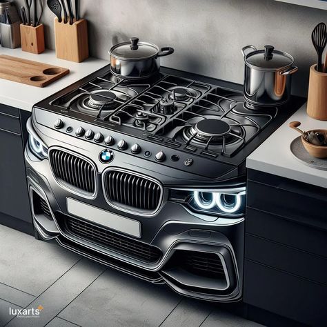 Gas And Electric Stove, Interaction Post, Car House, Automotive Furniture, Woodworking Cabinets, Appliances Design, Kitchen Things, Electric Stove, Gas And Electric