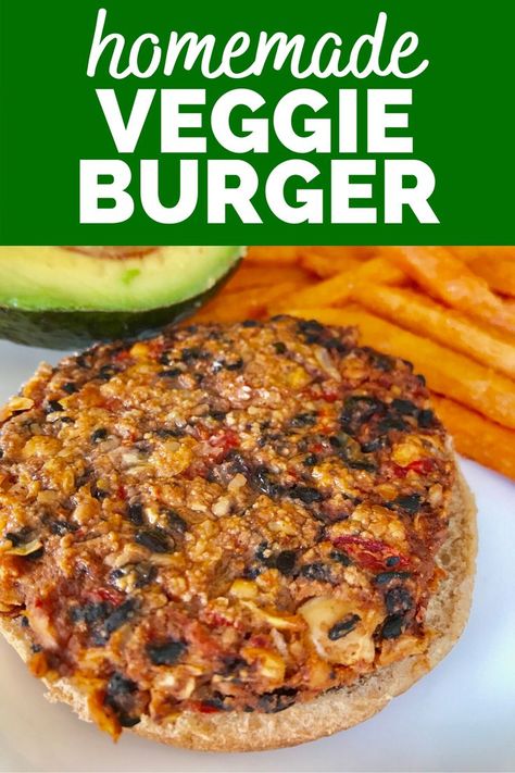 Homemade Veggie Burger, Vegetarian Burger Recipe, Homemade Veggie Burgers, Vegan Burger Recipe, Veggie Burgers Recipe, Vegetarian Burger, Homemade Burgers, Veggie Burgers, Vegan Burgers