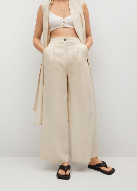 French Girl Chic, Atlanta Fashion, Mom Jeans Outfit, French Girls, Satin Midi Skirt, Linen Pants Women, Garment Labels, Linen Trousers, Summer Staples