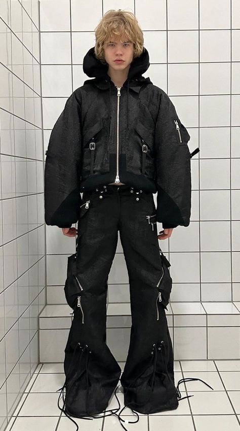 Futuristic Style Men, Japanese Archive Fashion Men, Aesthetic Japanese Names, Opiumcore Outfits Men, Boy Names Aesthetic, Japanese Boy Names, Avant Garde Style, Names Aesthetic, Streetwear Fashion Men