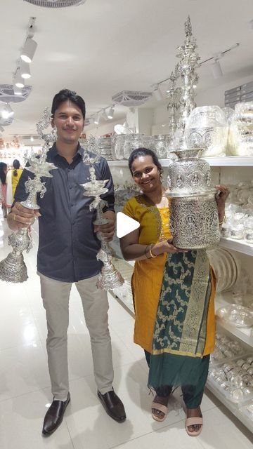 Hyderabad Shopping, Silver Utensils, Steel Utensils, Silver Articles, Indian Wedding Gowns, Face Only, Temple Design For Home, Silver Pooja Items, Return Gifts