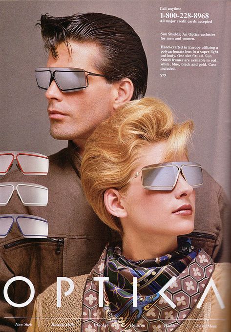 80s Mens Fashion, Fall Risk, 1980’s Fashion, 80s Sunglasses, 80s Look, The Fashion Spot, Mens Editorial, Retro Accessories, 1980s Dresses