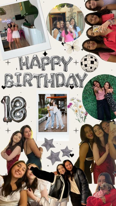 Instagram Feed Tips, Happy Birthday Bestie, Birthday Photo Collage, Bestie Birthday, Birthday Captions Instagram, Birthday Collage, Bff Birthday, Happy Birthday Template, Happy Birthday Posters