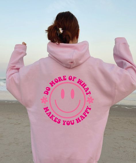 Happy Sweatshirt, Sweatshirt Trendy, Image Fun, What Makes You Happy, Workout Hoodie, Oversized Sweatshirt, Knit Cuff, You Happy, Sweatshirt Hoodie