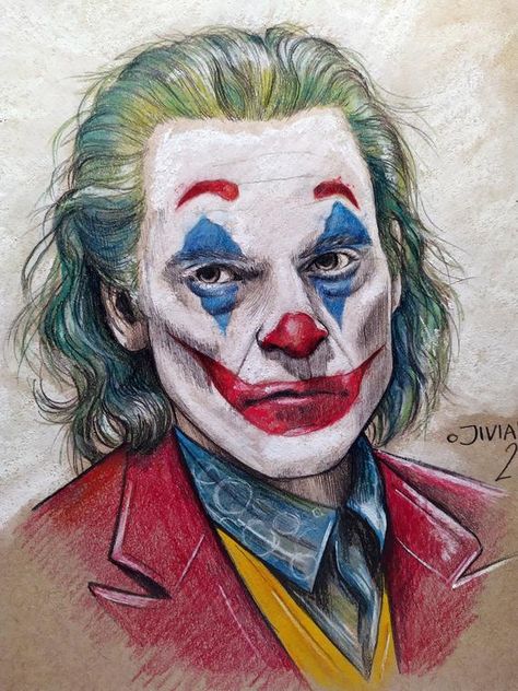 Hey, I found this really awesome Etsy listing at https://www.etsy.com/listing/752873393/joker-joaquin-phoenix-portrait-poster Joker Art Drawing, Joker Sketch, Joker Joaquin, Joker Drawings, Color Pencil Sketch, Joker Batman, Art Fan, Cool Pencil Drawings, Joker Art