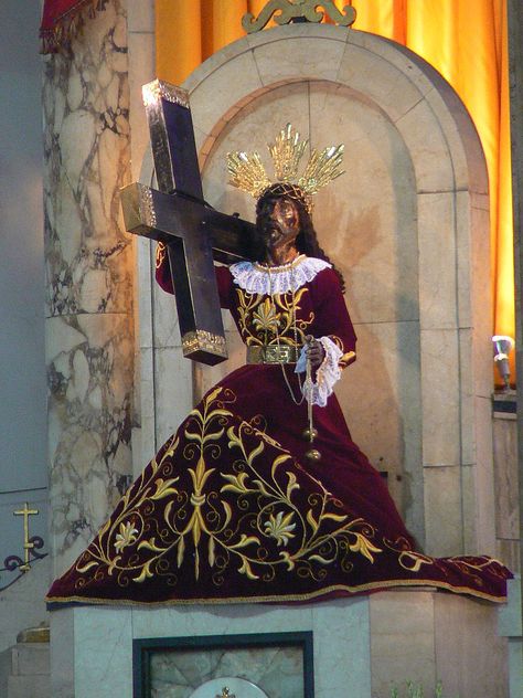 Black Nazarene Philippines, Black Nazarene, Happy Feast Day, Saint Agatha, Manila Philippines, John The Baptist, Snowy Day, Roman Catholic, Religious Art