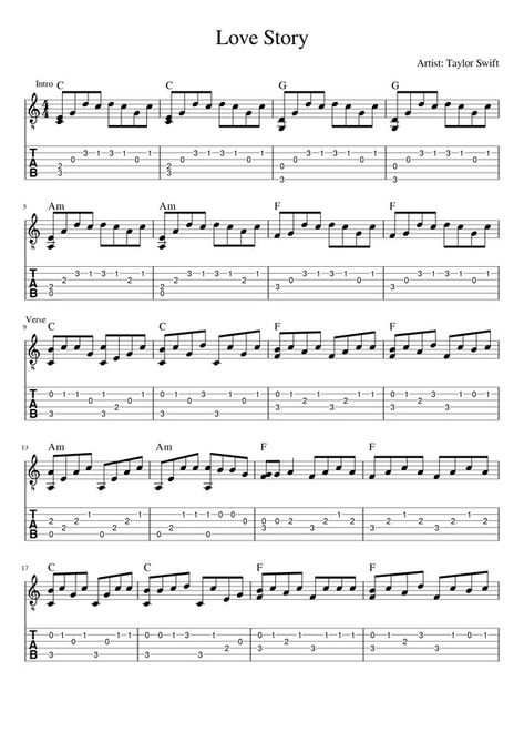 Love Story Guitar Chords, Taylor Swift Guitar Chords, Taylor Swift Love Story, Ukulele Tabs Songs, Guitar Fingerstyle, Fingerstyle Guitar Lessons, Guitar Tabs Acoustic, Taylor Swift Guitar, Guitar Songs For Beginners