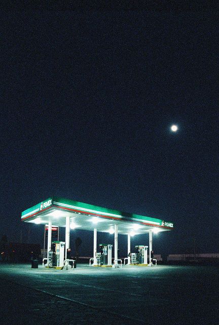 #moon #station #convenience #store | by Misa Rodriguez, via Flickr Dustland Fairytale, Dani California, Urban Light, Fuel Station, Station Eleven, Station Service, Petrol Station, Gas Stations, Brutalism