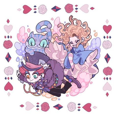 Alice In Wonderland 2010, Alice In Wonderland Fanart, Yuumei Art, Taustakuva Iphone Disney, Alice In Wonderland Aesthetic, 디즈니 캐릭터, 강아지 그림, 카드 디자인, Art Disney