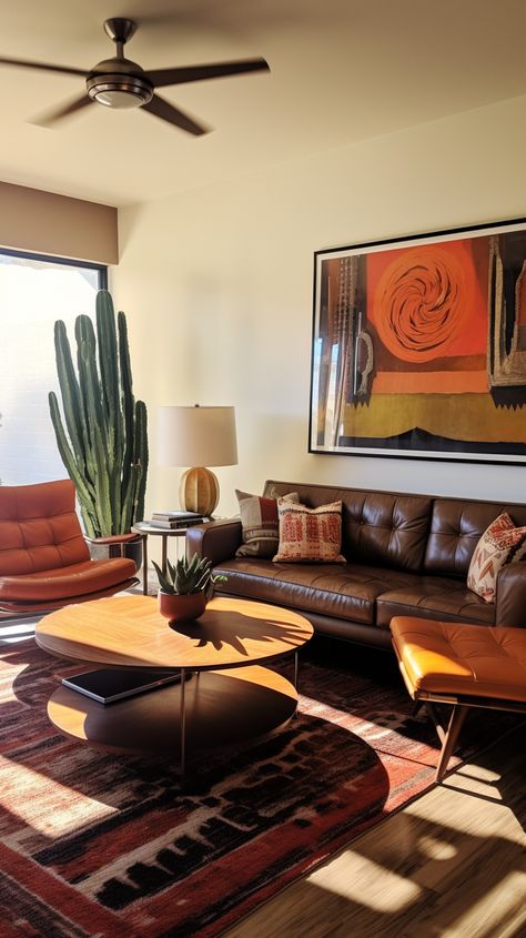 Single Wide Mobile Home Decorating, Modern Western Home, Southwest Living Room, Mexican Living Room, Modern Western Home Decor, Desert Living Room, Southwest Interior, Modern African Decor, Southwestern Living Room