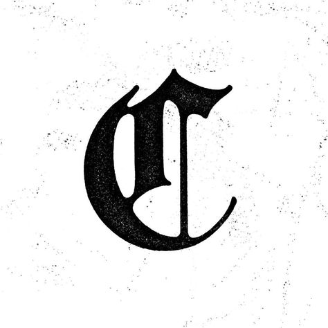 Blackletter C I’ve been playing with, we’ll see if it gets used . . . #lettering #handlettering #handdrawntype #handlettered #handdrawn… Gothic Lettering Fonts, A Font Letter Design, Letter C Tattoo, Bad Logos, Fonts Handwriting Alphabet, Personal Branding Identity, Gothic Lettering, Personal Branding Logo, Blackletter Font