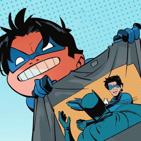 nite-mite Nightwing Young Justice, Nighwing, Oh My Goddess, Univers Dc, Dc Icons, Dc Comics Artwork, Dc Memes, Batman Family, Detective Comics