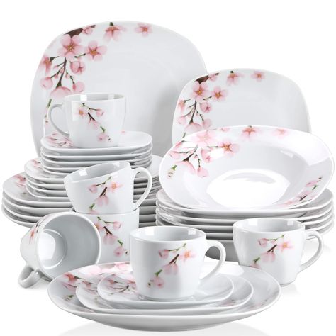 Unique Dinner, White Dinnerware Set, Plates And Bowls Set, Ceramic Dinnerware Set, White Dinnerware, White Dishes, Ceramic Dinnerware, Porcelain Dinnerware, Soup Plating