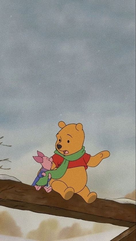 Wallpaper Pooh, Winnie The Pooh Background, Piglet Winnie The Pooh, Winnie The Pooh Cartoon, Winnie The Pooh And Piglet, Pooh And Piglet, Winnie The Pooh Pictures, Winnie The Pooh Christmas, Cute Winnie The Pooh