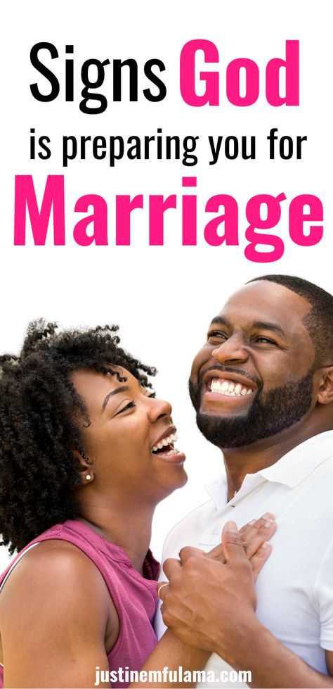 young black couple laughing and hugging each other. Signs God Sent Him, Getting Ready For Marriage, Signs God Is Preparing You For Marriage, Single Dating Engaged Married, Preparing For Marriage While Single, Marriage Advice For Women, Date With God Ideas, How To Prepare For Marriage, Dating For Marriage