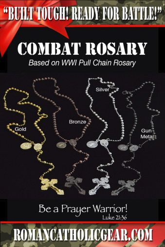 Combat Rosary, Bishop Barron, Military Rosary, Our Lady Of Sorrows, Praying The Rosary, Catholic Jewelry, Prayer Warrior, Catholic Prayers, Spiritual Warfare