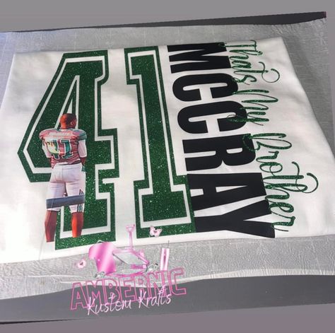 Goodmorningg Goodmorningg Football Season Is Here 😍🏈✨ Come Get You Some Football Mommy , Auntie , Daddy , Brother , Sister , Granma Grandpa Shirts Made 🫰🏽🗣️ I Have Alottt Of Designs This Yr Football Shirts For Cousins, Little Brother Football Shirt, Grandpa Shirts, Football Shirt Designs, Grandpa Shirt, Brother In Law, Brother Sister, Football Season, Football Shirt