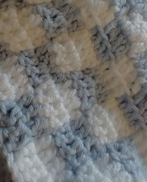 Checkerboard Crochet, Crochet Aesthetic, Blue Crochet, Aesthetic Blue, Blue Blanket, Knitted Blankets, Blue Aesthetic, Merino Wool Blanket, Crochet Yarn