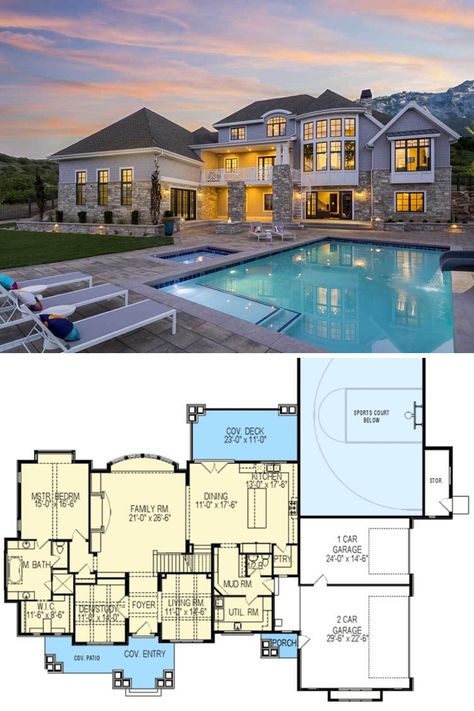 10000 Sq Ft House Plans Modern, 8 Bedroom House Plans 2 Story Modern, House With 10 Bedrooms, Large Family Home Blueprints, Bloxburg House Layouts 2 Story With Pool, 6 Bedrooms Floor Plans, 5bedroom House Plans 2 Story Modern, House Plan With Pool Bathroom, House Floor Plans Mansion