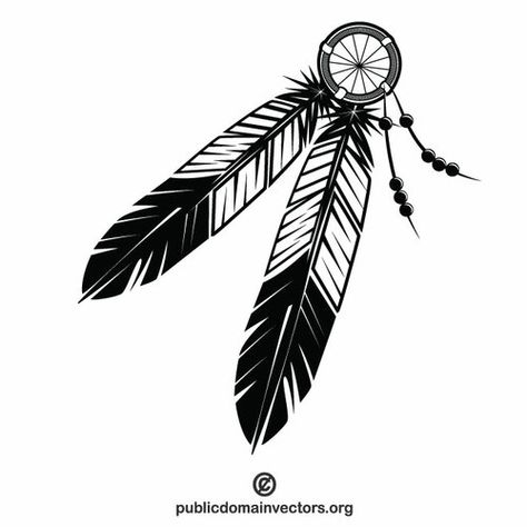 Arrow Silhouette, Indian Skull Tattoos, Native American Eagle, Heritage Paint, Feather Drawing, Indian Feathers, Boho Arrow, Indian Skull, Feather Vector