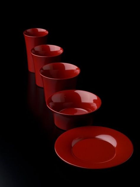 In Praise Of Shadows, Japanese Lacquerware, Simply Red, Japanese Crafts, Japanese Design, Traditional Crafts, Wearing Red, Shades Of Red, Japanese Traditional