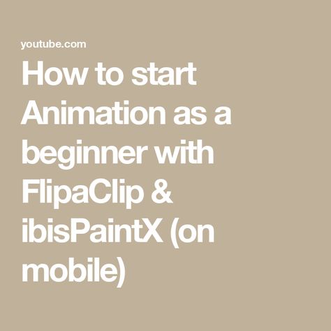 How to start Animation as a beginner with FlipaClip & ibisPaintX (on mobile) Animation Tutorial, Like And Comment, Subscribe My Channel, Thank You So Much, To Start, Thank You, Art