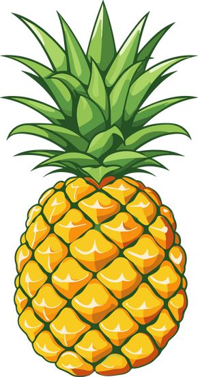 pineapple Pineapples Drawings, Pineapple Drawing Realistic, Fruits Illustration Design, Pineapple Illustration Design, Pinapple Art, Lemonade Trailer, 21st Birthday Gifts For Boyfriend, Hawaii Clipart, Fruits Cartoon