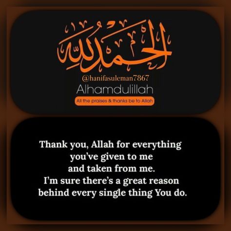 “..Thank you Allah for everything you gave me, for everything you didn’t give me, for everything you protected me from- that which I know and that which I’m not even aware of, thank you for blessings that I didn’t even realize were blessings, thank you from guidance when I felt like I was slipping, and thank you for every thing else because no matter how many things I try to list, at the end of the day, I can’t even come close to thanking you enough..” ▫️  ▫️▫️🍁Alhamdulillah🍁▫️▫️ Happy Birthday To Me Quotes Thankful, Birthday To Me Quotes, Islamic Beliefs, Istikhara Dua, Thank You Allah, Happy Birthday To Me Quotes, Quotes Thankful, Jumma Mubarak Quotes, Couples Quotes