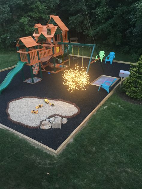 Kids Backyard Playground, Play Area Backyard, Backyard Kids Play Area, Kids Outdoor Play, Backyard Remodel, Small Backyard Ideas, Backyard Inspiration, Backyard Playground, Backyard Play