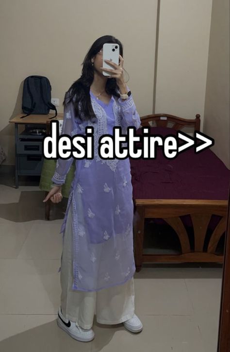 Desi Kurti Captions, Desi Fit Captions For Instagram, Indian Dress Captions For Instagram, Captions For Kurti Pictures, Desi Girl Captions, Desi Outfit Ideas, Designer Blouse Patterns Unique, Black Suit For Women, Aesthetic Kurti