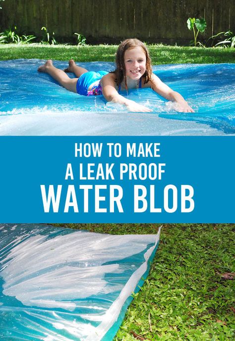 The Water Blob Tutorial – Using an Iron To Seal The Edges Water Activities For Kids, Summer Water Activities, Water Blob, Mermaid Lagoon, Water Day, Water Games, Water Party, Summer Water, Kids Water