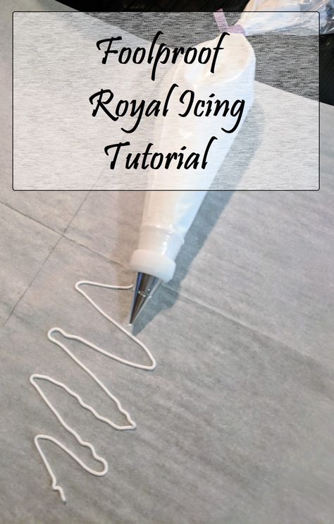 Foolproof Royal Icing | But First, Cookies Best Royal Icing Recipe, Royal Icing Piping, Easy Royal Icing Recipe, Cookie Icing Recipe, Halloween Cookies Decorated, Sugar Cookie Royal Icing, Sugar Cookie Icing, Royal Icing Recipe, Cookie Tutorials