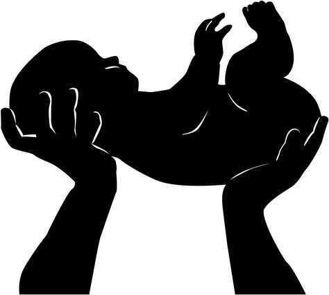 baby silhoutte | Want to help make a difference? Join other voices on March 8 and call ... فن الرسم بالمسامير, Kids Silhouette, Baby Silhouette, Album Decoration, Baby Metal, Apple Shape, Siluete Umane, Decoration Photo, Seni 3d