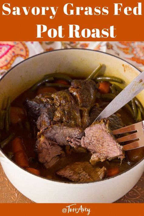 Savory Grass Fed Pot Roast - Easy, flavorful recipe for grass fed pot roast with turmeric, onions, garlic Mold Diet, Grass Fed Beef Recipes, Jewish Dishes, Pot Roasts, Shabbat Recipes, Pot Roast Crock Pot Recipes, Shabbat Dinner, Hanukkah Food, 2024 Recipes