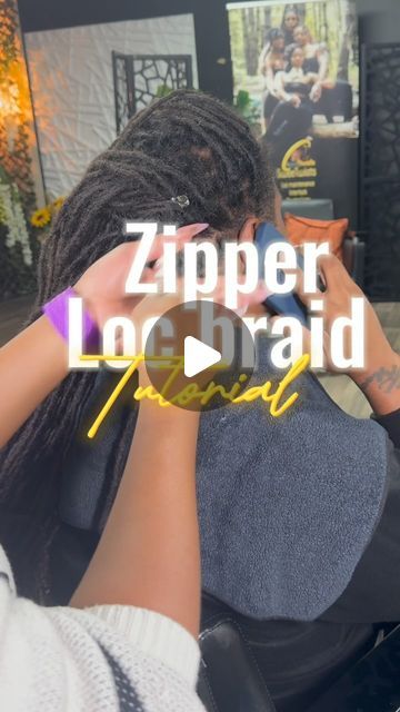 Tahirah Hinds on Instagram: "I promised you a tutorial   Zipper or fishtail braid ✨  Very #demure lol #verymindful #locstyles #loctutorial" Diy Fishtail Braid, Fishtail Braid Locs, Snake Braid Tutorial, Snake Braid, Seeking Knowledge, Mermaid Braid, Fishtail Braid, Beauty Supply Store, Instagram Tutorial