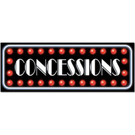 Concessions Sign Concessions Sign, Cinema Party, Movie Theater Decor, Movie Room Decor, Movie Themed Party, Awards Party, Party Streamers, Hollywood Theme, Movie Night Party