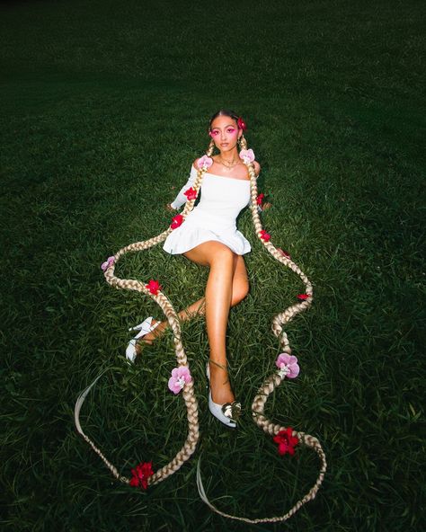 modern Rapunzel in the city🏙️ 🌸 photographer: @alyssarphoto model: @autumnbergeron hair: @liivinbeauty mua: @glambysnoww assist: @aidensuttles_ such a fun project and team im so grateful for ! - #photoshoot #neworleans #neworleansphotographer #neworleansphotography #creativephotography #creativeprocess Modern Rapunzel, Party Photoshoot, Flower Photoshoot, Outdoor Shoot, Fun Photoshoot, Summer Photoshoot, Halloween Photoshoot, Outdoor Photoshoot, Summer Theme