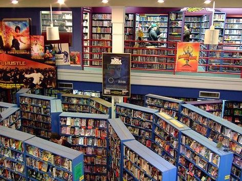 Video Rental Store, Marvel 90s, Brain Maps, 90s Mall, Hollywood Video, Blockbuster Video, Movie Rental, Mall Stores, Nostalgia Aesthetic