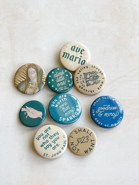 Set of 3 Catholic Button, Good Shepherd Set, Catholic Button Pack, I Shall Not Want, Psalm 23, Catholic Button, Catholic Gift, Christian Pin - Etsy Indonesia San Juan Diego, I Shall Not Want, Job Inspiration, Catholic Wall Art, Catholic Decor, Church Gifts, Juan Diego, Catholic Crafts, Good Shepherd