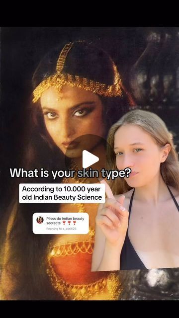 Ezgi Aslan on Instagram: "What’s your skin type quiz result??
 *ancient glow-up secret e-guide in my bio*
#ayurvedicskincare #naturalskincare #ancientbeautysecrets #skintypequiz" Glow Up Secrets, Ancient Beauty Secrets, Brown Skin Care, Glow Up Naturally, Model Secrets, Skin Type Quiz, Indian Beauty Secrets, Glowing Body Skin, Glow Ups