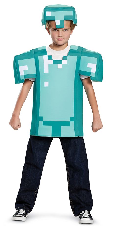 Minecraft Armor, Minecraft, Halloween, Blue