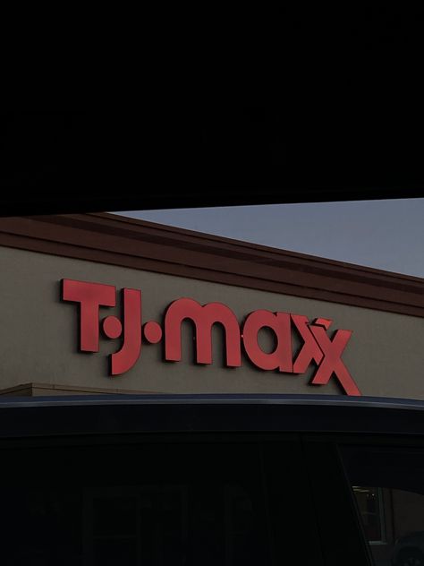 Tj Maxx Aesthetic, Tjmaxx Aesthetic, Aesthetic Signs, Max Aesthetic, Life In Usa, Tj Max, Summertime Vibes, Shopping Aesthetic, Random Aesthetics