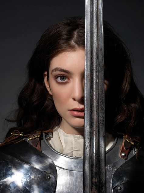 Symbolic Pics of the Month 07/17 - The Vigilant Citizen Lorde, Female Knight, Joan Of Arc, Ex Machina, Fantasy Warrior, The Guardian, Music Artists, Pretty People, Beautiful People