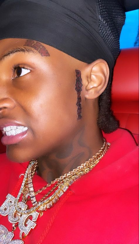 Men Hairline, Hood Neck Tattoo For Guys, Hairline Tattoos, Arm Tattoos Black, Best Neck Tattoos, Thug Style, Neck Tattoo For Guys, Neck Tattoos, Afrocentric Art