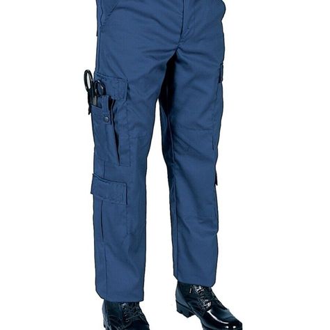 Nwt's Ems Navy Blue Emt Paramedic Work Cargo Pants Official Duty Uniform New Military Emt Ems Emergency Medical Service These Are The Regulation Emt / Ems Pants Size: Medium Regular Color : Authorized Standard Blue Condition: New With Tags Paramedic Uniform, Emt Life, Kung Fu Pants, Reebok Retro, Camo Jogger Pants, Emt Paramedic, Cozy Sweatpants, Basketball Pants, Olive Pants