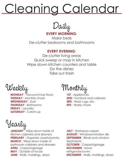 Cleaning Calendar Printable, Cleaning Calendar, House Cleaning Checklist, Weekly Cleaning, Daily Cleaning, Cleaning Checklist, Cleaning Schedule, House Cleaning, Cleaning Routine