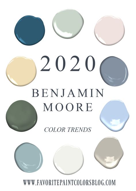 This year love the paint on your walls. Benjamin Moore's 2020 Color Trends makes this easy to do with colors that are sure to please any personality. Indoor Paint Colors, Benjamin Moore Blue, Warm Paint Colors, Trending Paint Colors, Farmhouse Paint Colors, Paint Color Schemes, Favorite Paint Colors, Time Stood Still, Paint Colors Benjamin Moore