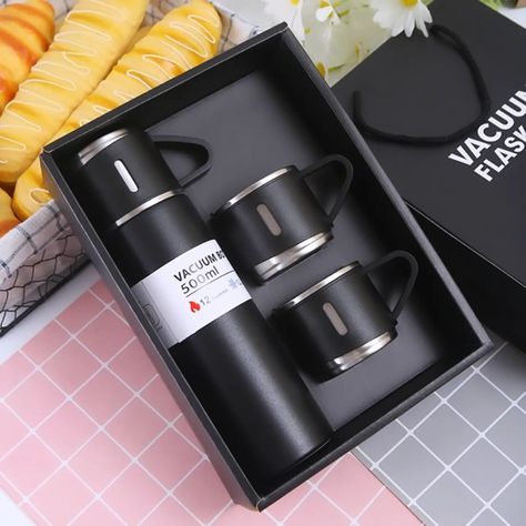 500ML Stainless Steel Vacuum Flask Gift Set Office Business Style Thermos Bottle Outdoor Hot Water Thermal Insulation Couple Cup Go Checkout at; https://mzgadgetory.shop/products/a-cup-of-multi-cover-gift-box-set-high-end-business-vehicle-tea-cup #multicovercups #covergift #giftset #endbusinessvehicle #Teacup #teabottels #Bottleoutdoorhotwater #couplecup #MZGADGETORY Flask Gift, Thermal Cup, Business Style, Thermos Bottle, Vacuum Flask, Office Business, Shop Products, Thermal Insulation, Box Set